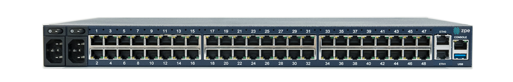 NODEGRID SERIAL CONSOLE (R Series) - Rear
