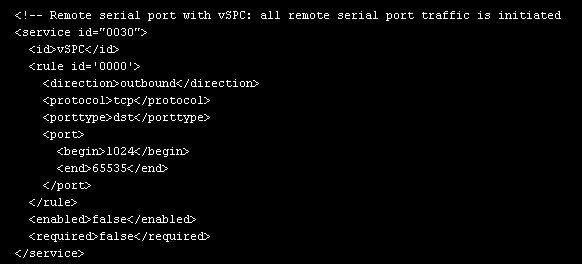 VMWare_Firewall_Port_Configuration